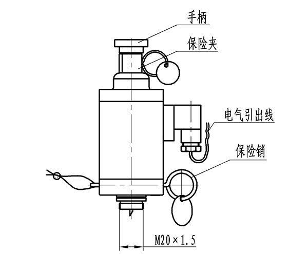 高壓二氧化碳滅火系統(tǒng)電磁型驅(qū)動(dòng)裝置